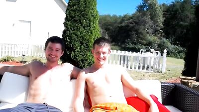 WebCam Oral Play with ColbyKnox: Public Outdoor Fun!