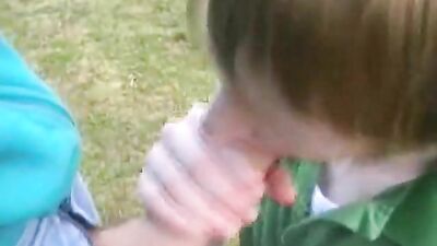 Outdoor Oral Delights: Amateur Big Cocks Sucked in the Great Outdoors!