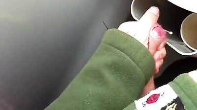 Cum in Train Revisited: Fetish Amateur Action Solo Cum Shots!