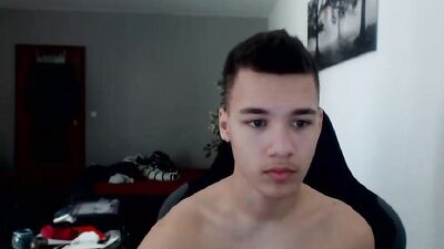 Brazilian KAY: Cumming with the Latino Boy from Brazil!