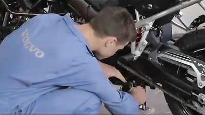 Bareback Bikers Cumming Hard