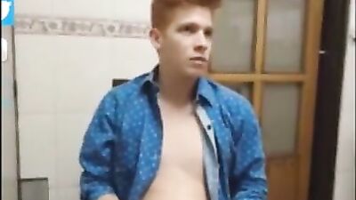 Redhead Cum Eater - Webcam Solo Show