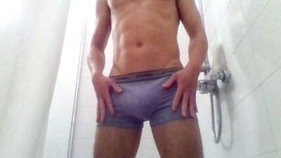 Young Amateur Boy Wetting His Boxers - Hardcore Gay Porn Video!