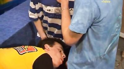 Hot Room Lust: 3 Boys Kiss, Suck and Fuck