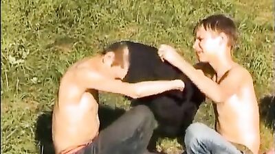 Quartet - Menage à Trois: The Ultimate Gay Porn Video!