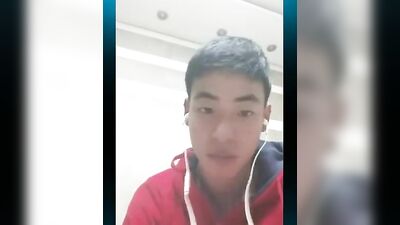 Asian Boy Cumshots - Hot Korean Skype Explosion!
