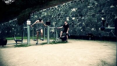 Gym Buddies 2 - Sex Gym At Home: The Ultimate Gay Porn Video!