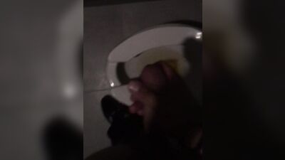 Jerking at Work - Amateur Cum Shots Solo!