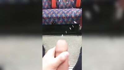 Jerking in Train^#: An Exciting Gay Porn Adventure!