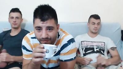 Horny Romanian Buddies: Amateur Web-Cam Men in Action!