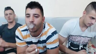 Horny Romanian Buddies: Amateur Web-Cam Men in Action!