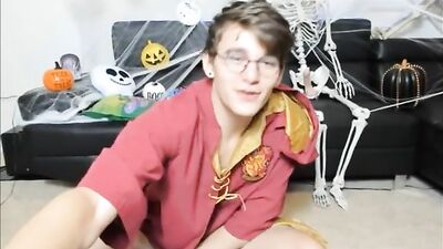 Halloween XXX: The Johnny Bravo Potter Cam Show - Fetish Fun Solo