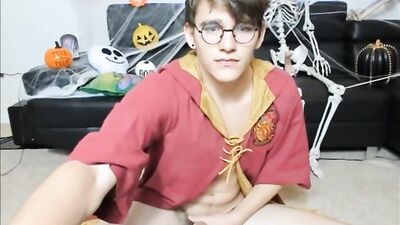 Halloween XXX: The Johnny Bravo Potter Cam Show - Fetish Fun Solo