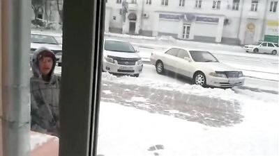 Winters Bad Boy: Amateur Public Outside Adventure!