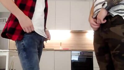 Golden Southern Boys Web-Cam Show: Blond Oral Delight!