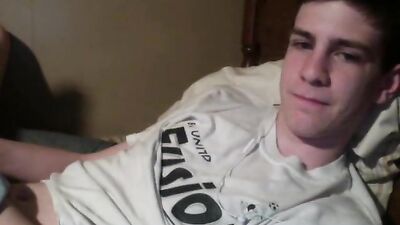 Jerkin in his Room: Hardcore Gay Porn Video with Explosive Orgasms!