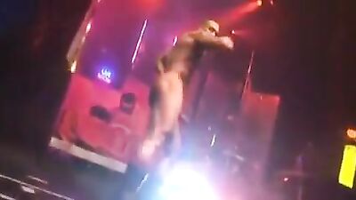 Stripper with Huge Boner - Music Solo: Gay Porn Video!