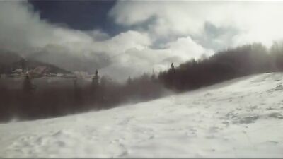 Snow Outside: Hardcore Bareback Action!