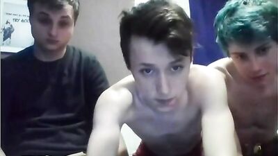 3 Boys Amateur Web-Cam XXX Action