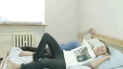 Russian Thunder: Bareback Blond Boys Action