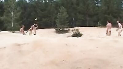 Beach Fun with Muscle Boys - Play on the Sand!