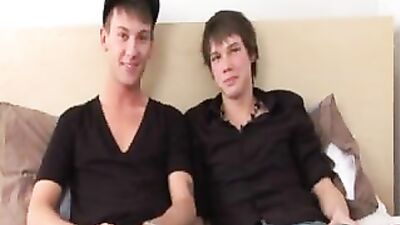 Two Hot Boys Heat Up Bareback Action with Intense Sex!