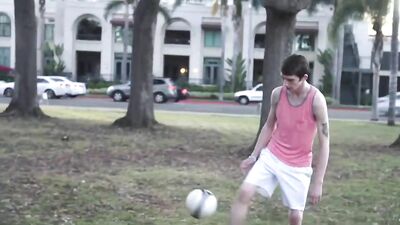Gay Soccer Boys Score! - Cum Shots Action Ass Play!