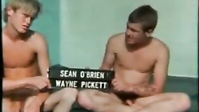 Muscle Blond Wrestle: Vintage Boys Take Over!