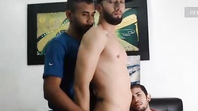 Latin Stallions: Unleashed Passion on Webcam!