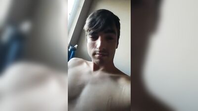 Young Amateur Cums After Jerking All Day - Gay Porn Video