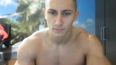 Gay Porn Expertise: Handsome Solo Masturbation on Web-Cam!