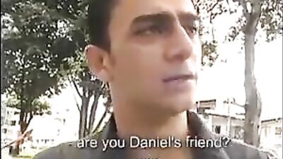 Horny Latino Threesome: Bareback Oral Cumshots