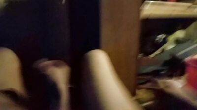 StepFathers Secret Handjob in the Pool Shed!