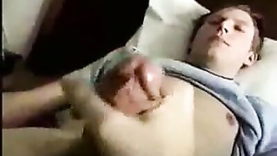 Young Adonis Gets Handled - Action Handjob!