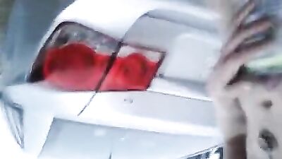 Straight Boys Cumming in Public - Exhibitionist Cumshot on the Road