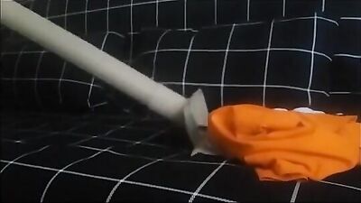 Gay Vacuum Cleaner Play: Men in Shop Sucking Dicks and Fucking