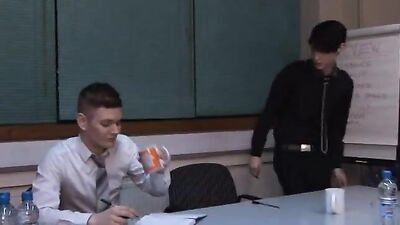 Gay Bareback Office: Steaming Hot Men in Suits