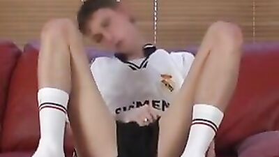 Gay Amateur Photo Shoot - First Time Solo with Older Man!