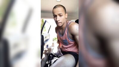 Real Handjob in Car: No Holding Back!