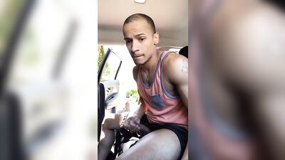 Real Handjob in Car: No Holding Back!