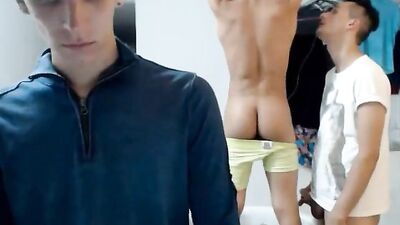 3 Horny Camboys Fuck: The Ultimate Web-Cam Big Cocks Experience OR Web-Cam Big Cocks: 3 Horny Camboys in the Hottest Fuck