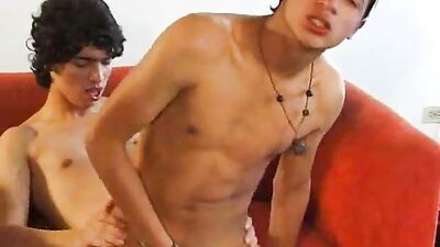 Latino Twinks Cum Hard This gay porn video features Latino twinks who are ready to suck and fuck hard!
