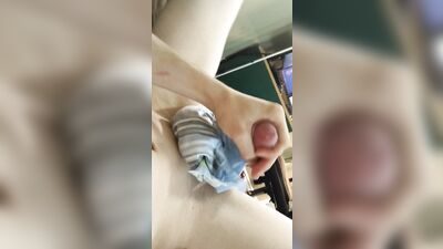 Diapered Twink Drives His Fetish Obsession Wild!