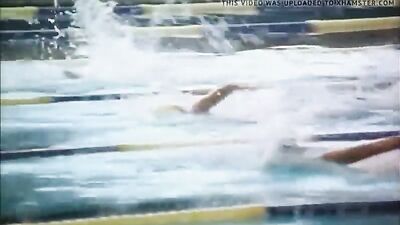 Gay Naturist Swimming Competition XXX - Amateur Fun Outside