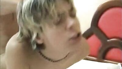 Gay Porn Twink Bitch Gets Fucked By Jungle Man in the Present - Part 1