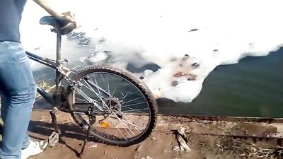 Skinny Dip Russian Guy: A Public Gay Adventure with Straight Boys!