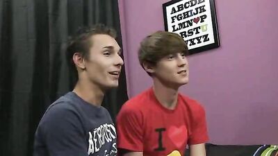 Gay Porn Cum Fuckers - Horny Blond Boys in Action