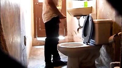Gay Toilet Cum: Quick Ejaculation in the Bathroom