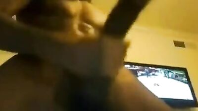 Addicted to Rubbin it Again: Amateur Big Cock Action