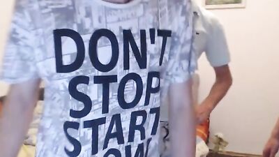 Wild Web-Cam Fun: K I S S L O R D Frat Guys Passionate Return